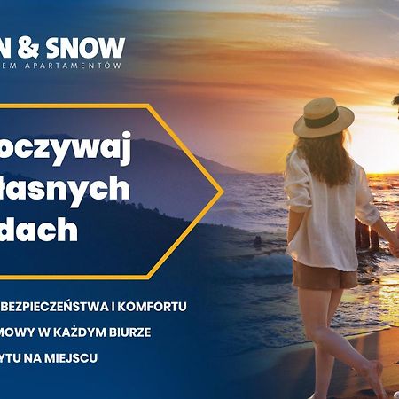 Apartamenty Sun & Snow Seaside Grzybowo Grzybowo  Exteriör bild